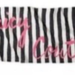 Juicy Couture Black and White Scarf